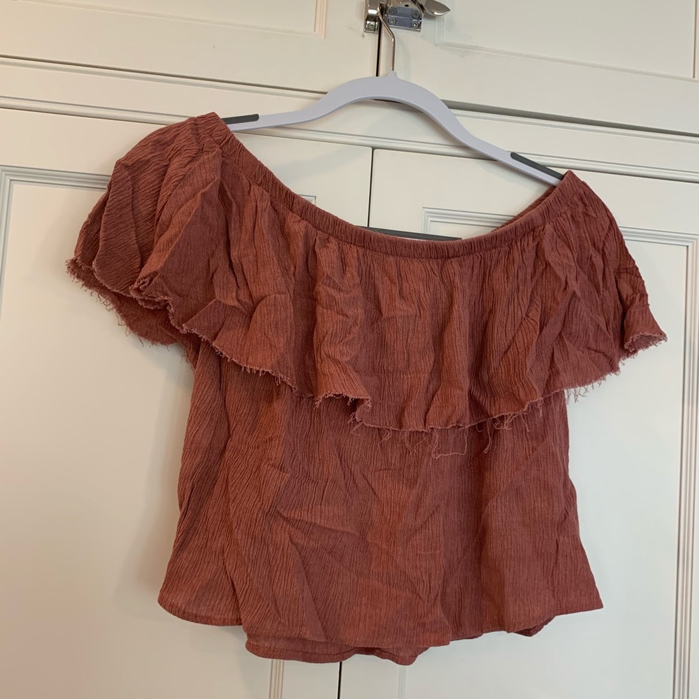 Urban Outfitters Off The Shoulder Top